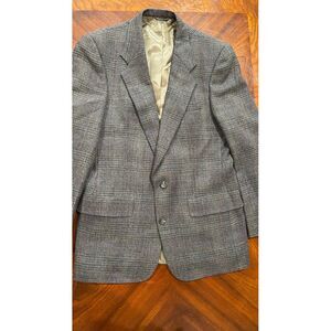 Vtg Christian Dior Monsieur Button Up Blazer Sport Coat Jacket Men  Sz 39R-As Is